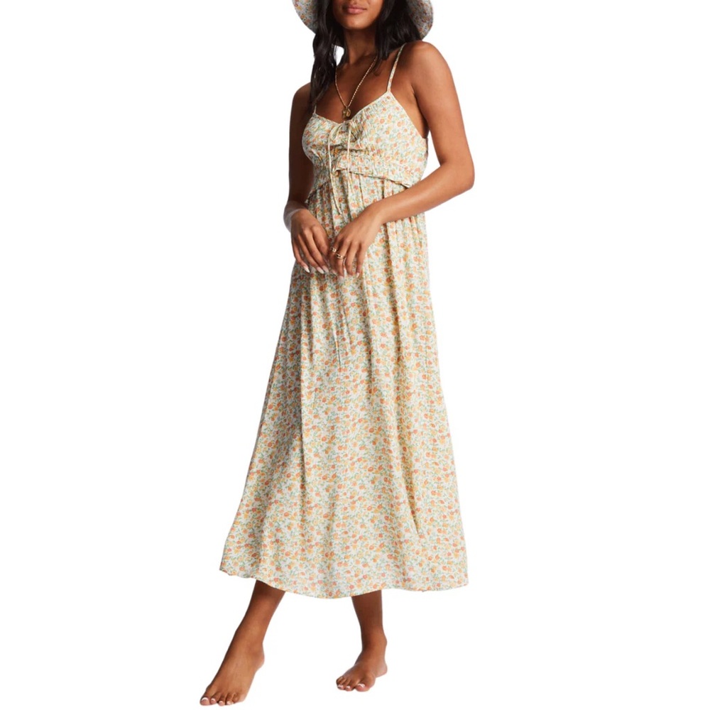 Billabong Rebel Heart Ditsy Floral Dress. Size S